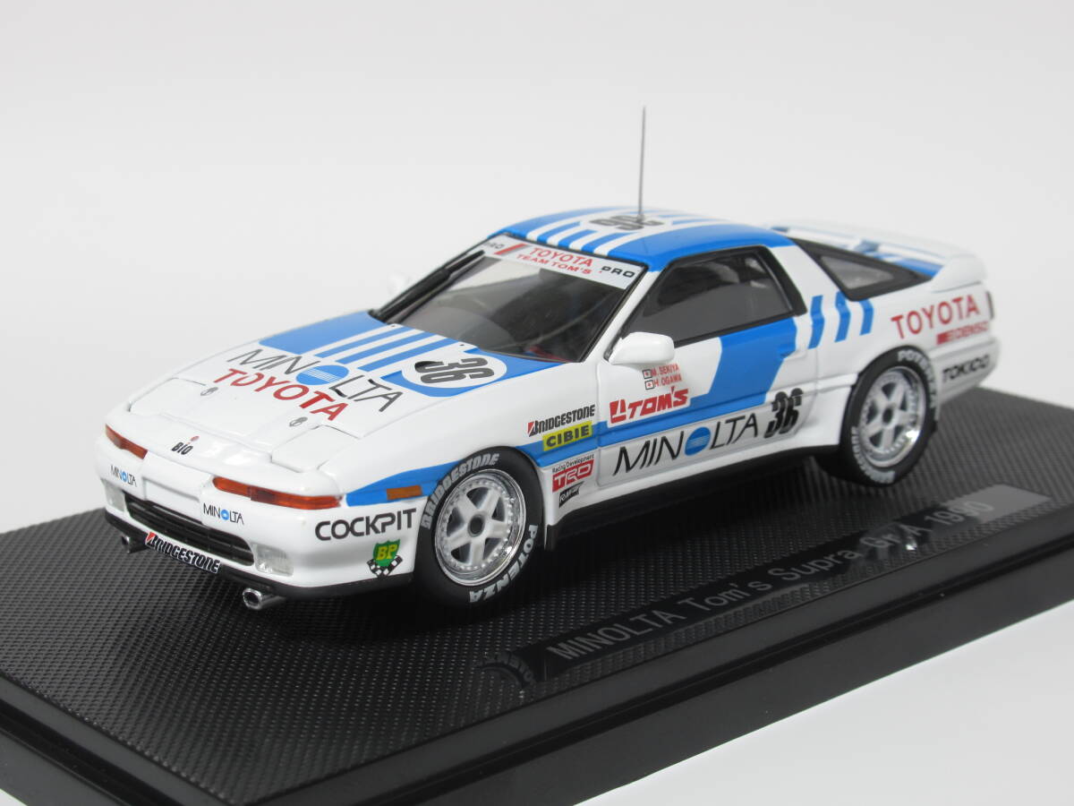 1/43 ミノルタ トムス スープラ Gr.A JTC 1990拍卖