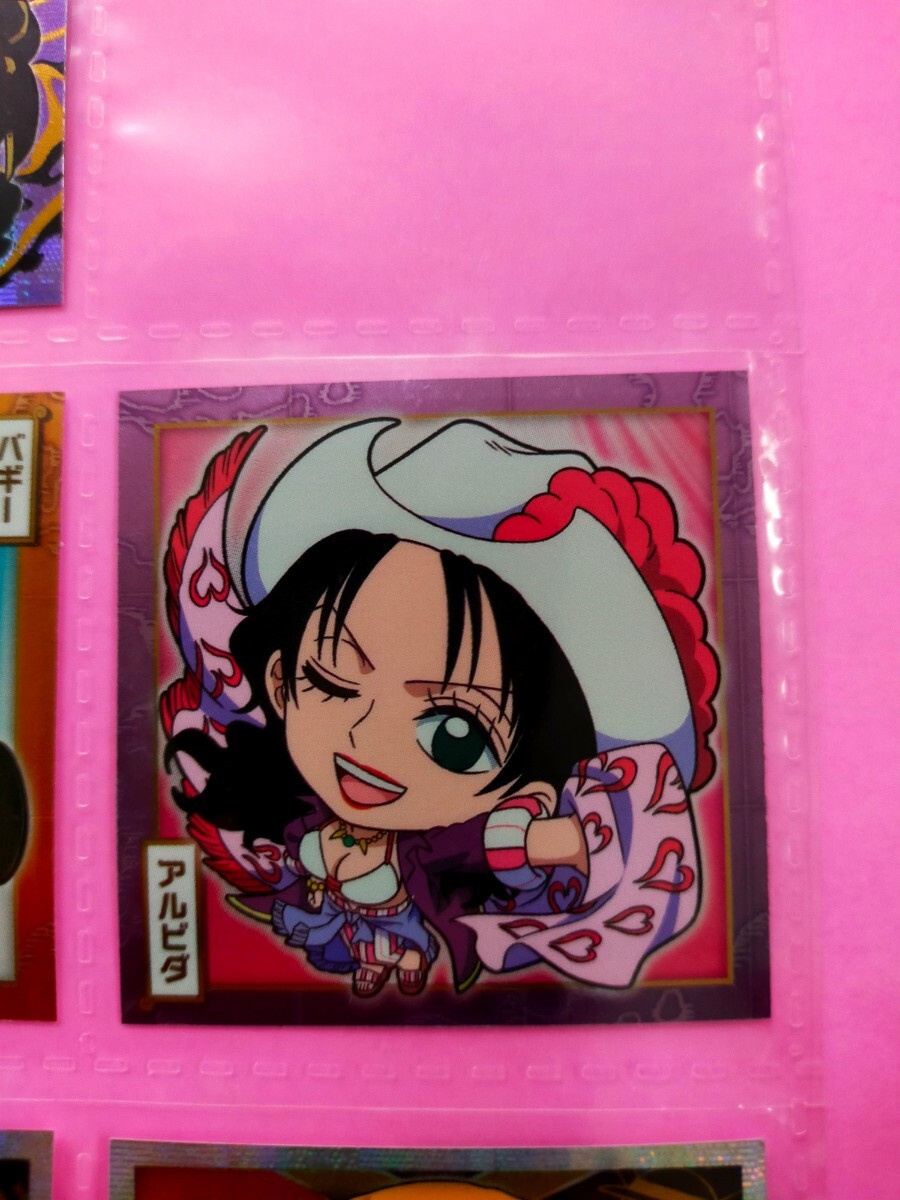 ★開封済★ ワンピース にふぉるめーしょん大海賊シールウエハース シール SW3-04 log.3 N アルビダ拍卖