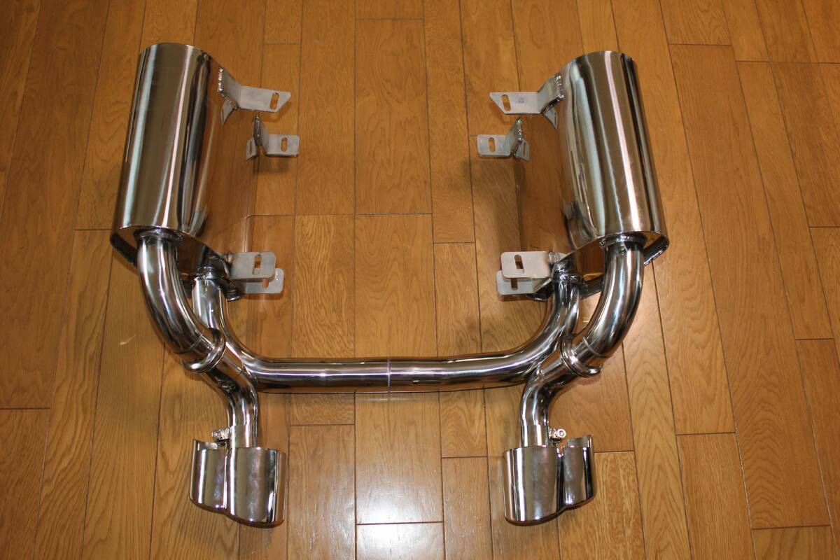 ポルシェ 996 ステンレスマフラー テールエンド付属拍卖