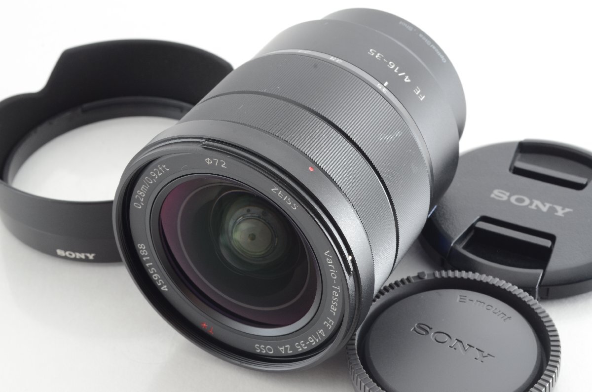 #B716 ★並品★SONY Vario-Tessar T* FE 16-35mm F4 ZA OSS SEL1635Z ソニー バリオ テッサー カールツァイス CarlZeiss拍卖