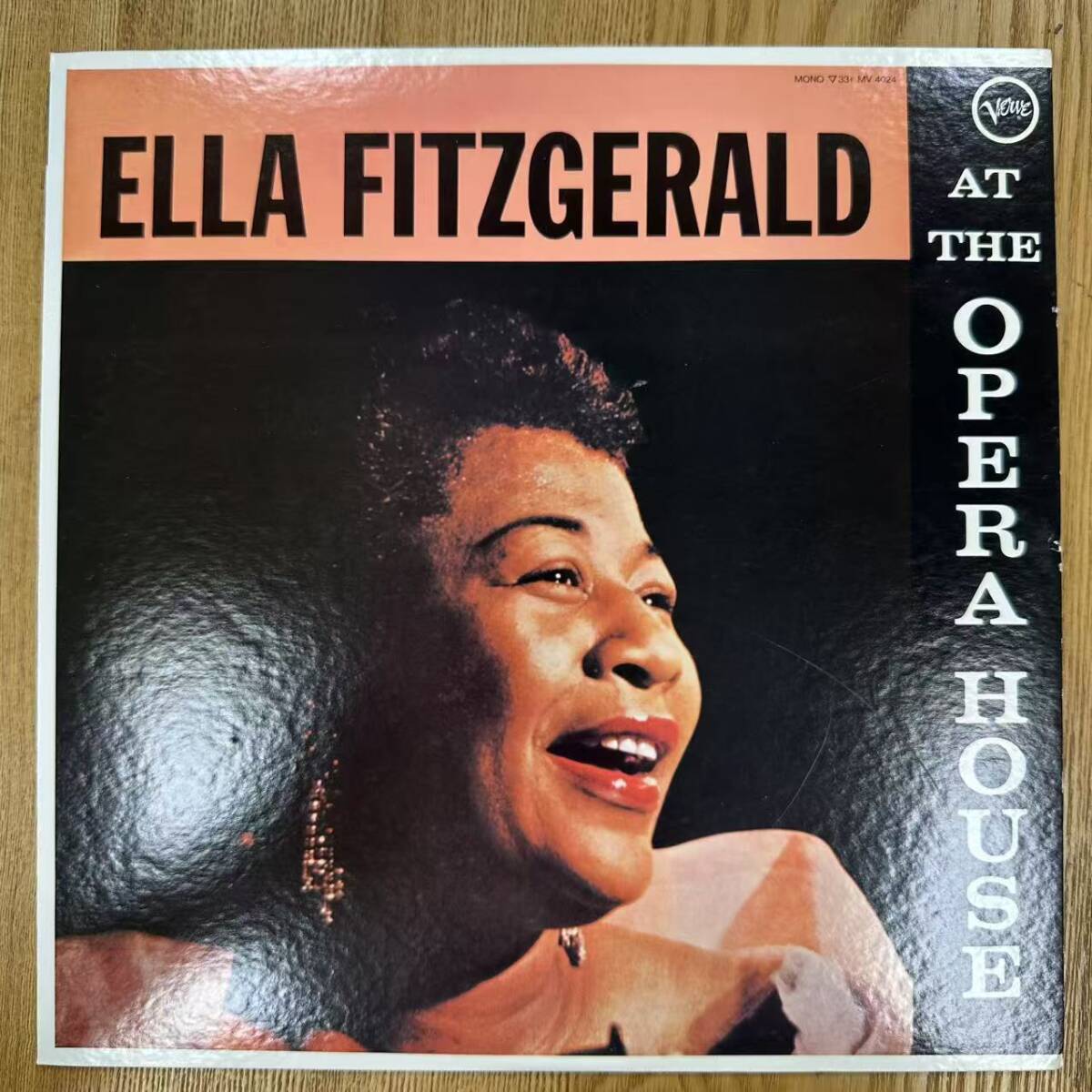 ★・Jazz LP / ジャズ Ella Fitzgerald - Ella Fitzgerald At The Opera House / Verve Records - MV 4024 / DND062808拍卖