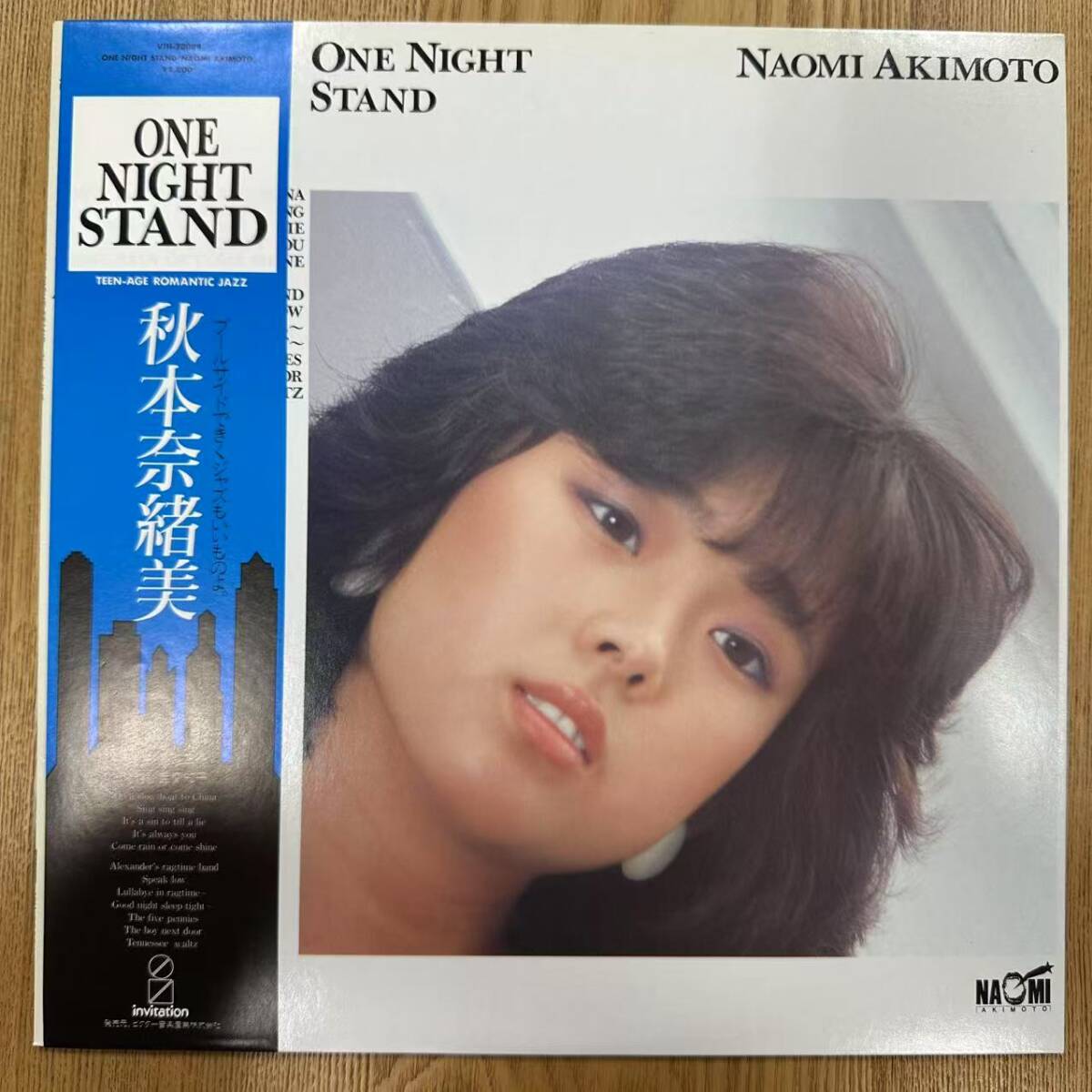 ★・美品 帯付 Jazz LP / ジャズ 秋本奈緒美 - One Night Stand / Invitation - VIH-28084 / DND062845拍卖