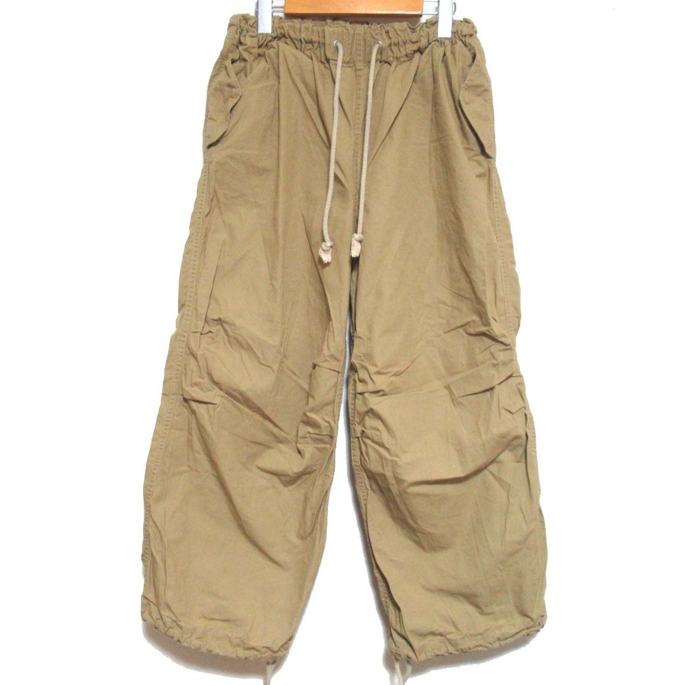 美品 45R フォーティーファイブアール ドローストリング イージーパンツ 7026059 サイズ2 ベージュ拍卖