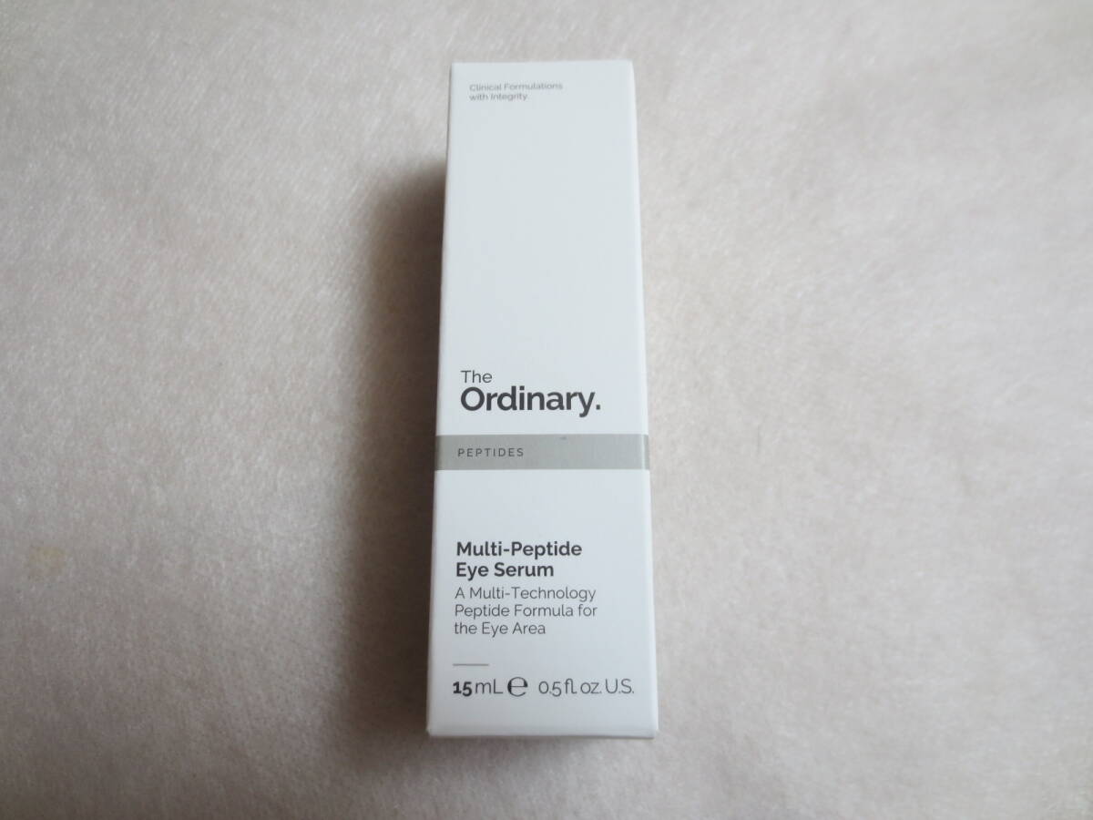 新品 The Ordinary オーディナリー マルチペプチドアイセラム 15ml Multi-Peptide Eye Serum拍卖