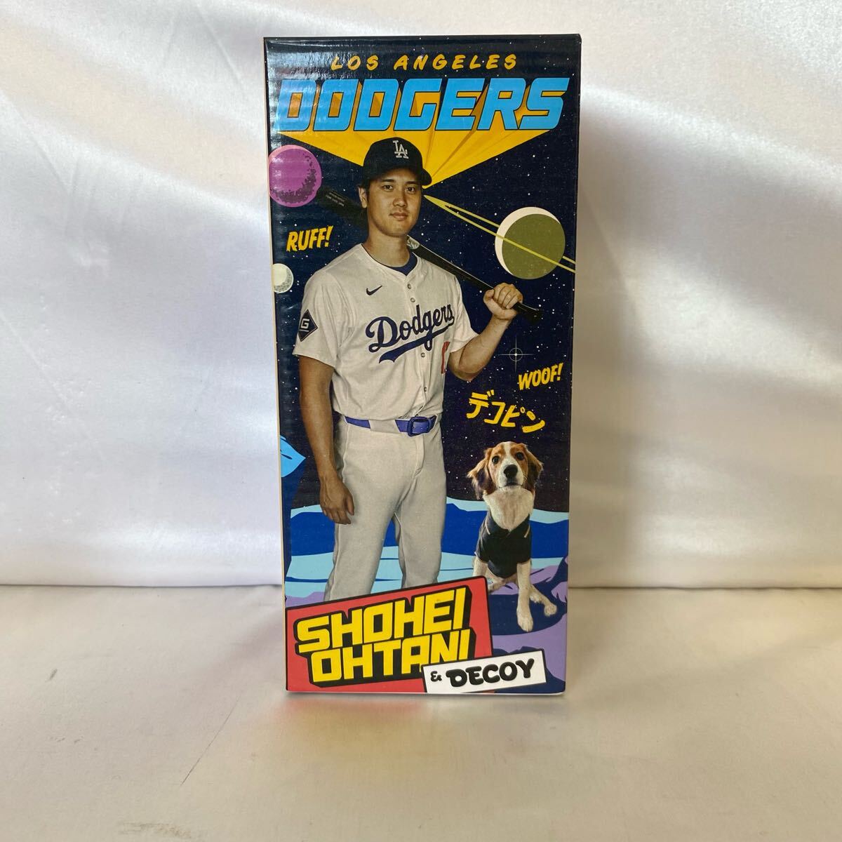 【大谷翔平】フィギュア ロサンゼルスドジャース ボブルヘッド 人形 デコピン 来場者限定 34拍卖