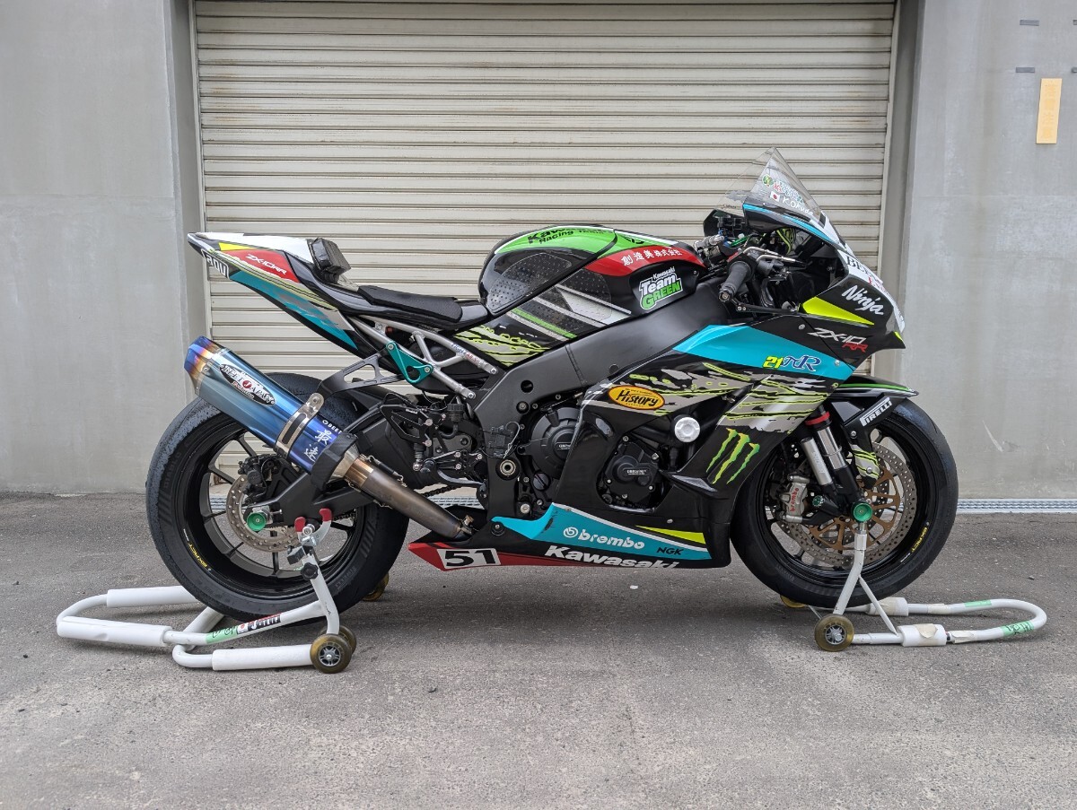 KAWASAKI カワサキ 車体 ZX-10RR レースバイク 程度良好 転倒無し、修復履歴無し拍卖