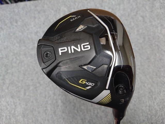 @【中古】 ピン G430 MAX マックス FW 3W 15° 純正カーボン PING TOUR 2.0 CHROME 65 (S) 日本仕様拍卖