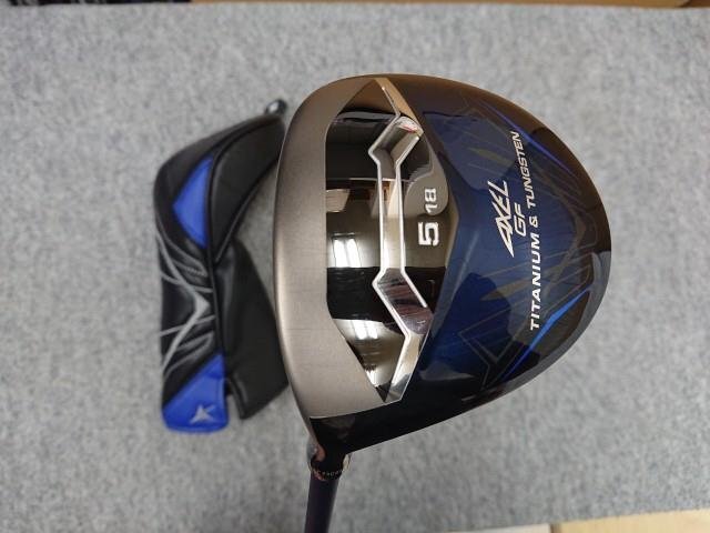 美品! 左用 つるや AXEL GF 5W 18° 純正カーボン VANQUISH 4 (R) 日本仕様 レフティー アクセル拍卖