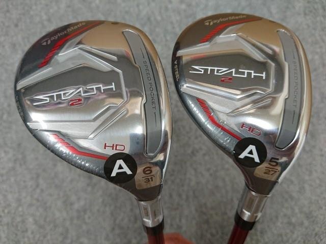 女性用 テーラーメイド STEALTH2 ステルス2 HD UT 5U 27° & 6U 31° 2本 純正カーボン TENSEI RED TM40 (’22) (A) カバー無 日本 未使用拍卖