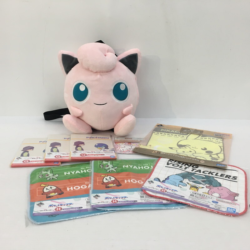 TEI【現状渡し品】ポケモン ぬいぐるみリュック 一番くじ まとめ〈038-250619-NS-06-TEI〉拍卖