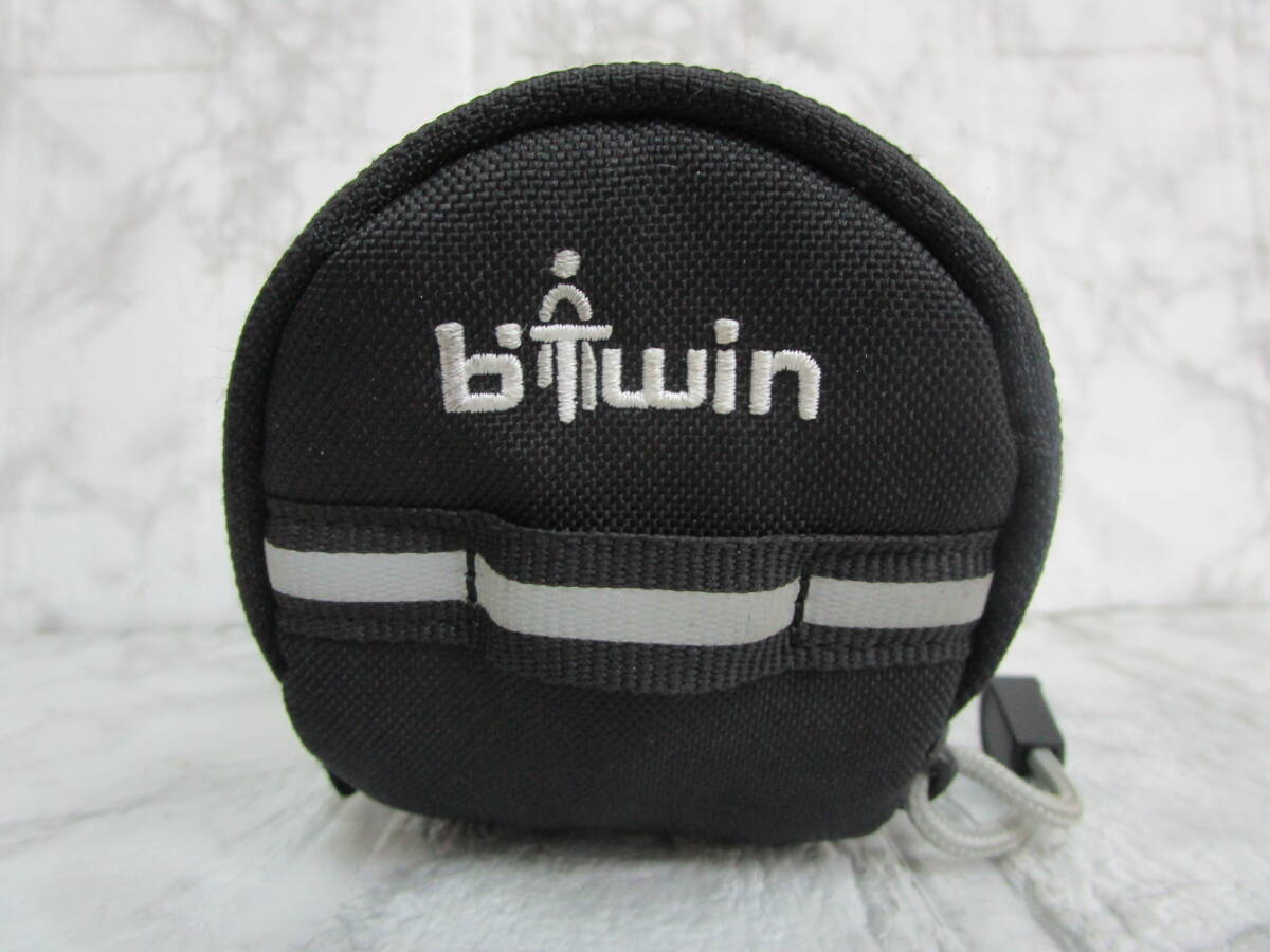 W.25.F.6 TO ☆ サドルバッグ B’TWIN ブラック USED ☆拍卖