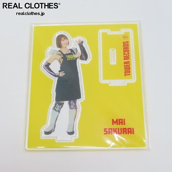 (P68)【複数個選択可能/未開封】スターダム×TOWER RECORDS 桜井まい トレーディングアクスタプレートC /プロレス /UPK拍卖