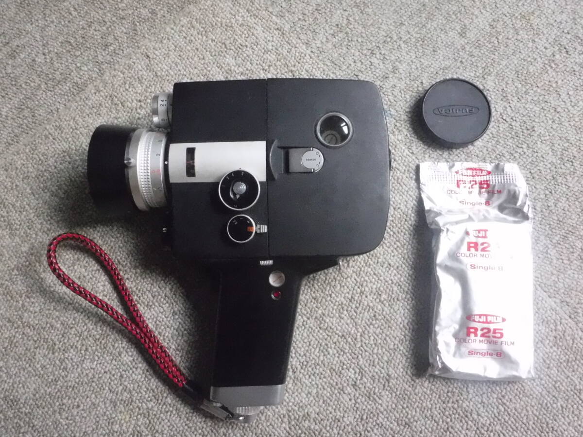 【中古】FUJI FILM 8mmカメラ fujica single 8 Z2 未開封フィルム付き ◆ フジフィルム 電動 フジカ シングル エイト【動作確認済】拍卖