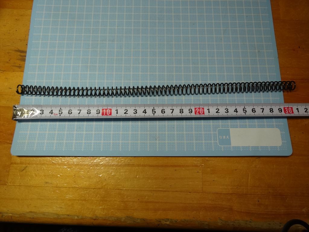 ★スプリング 線径1.4mm×外径11mm×長さ300mm VSR-10用170%【送料140円~】022拍卖