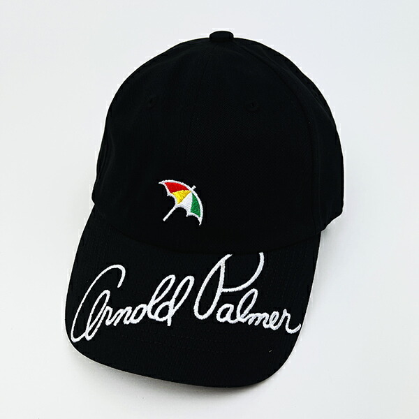 Arnold Palmer(アーノルドパーマー) つばロゴキャップ (ブラック) 帽子 アパレル拍卖