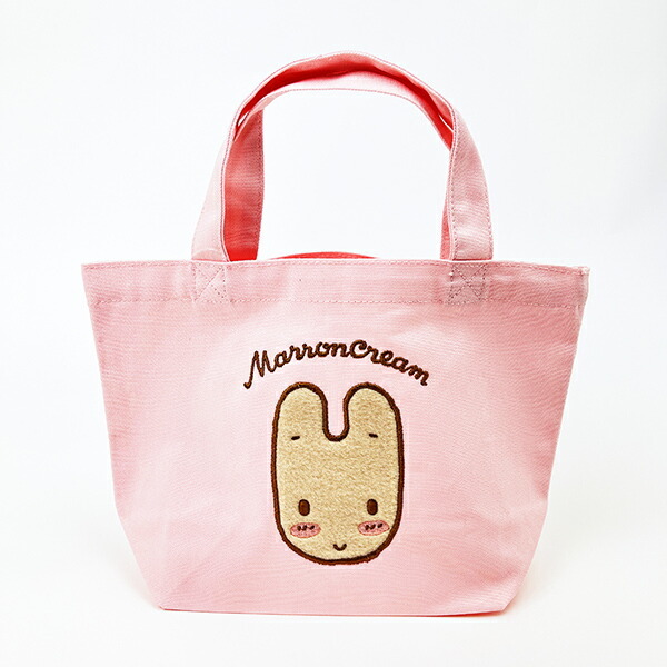 サンリオ マロンクリーム アップリケランチトート (ピンク) Sanrio拍卖