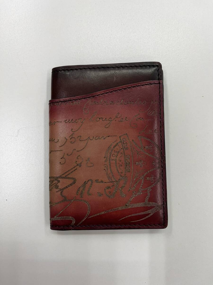 51156-210 極美 Berluti JAGUA GRADIANT Leather CardCase ベルルッティ ジャグア グラディアント カードケース 名刺入れ 送料210円~拍卖