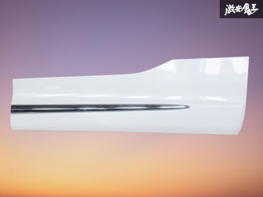 ☆程度良好☆ モデリスタ AGH30W GGH30W 30系 アルファード ヴェルファイア フロント 右 サイドスカート 右側 運転席側 070 即納 棚32-1拍卖