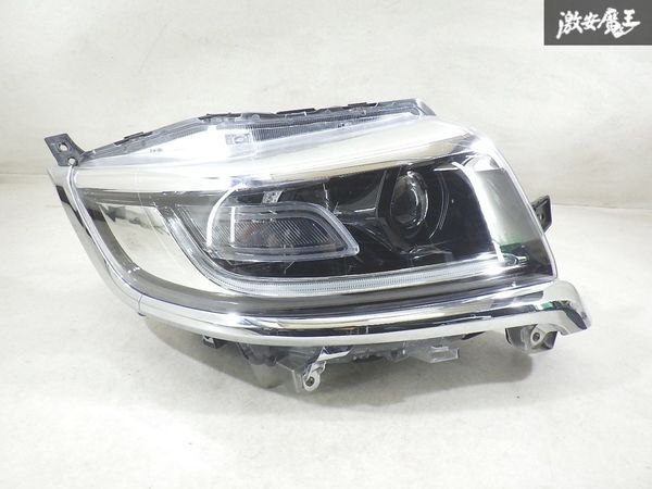 【レンズ傷少なめ LED点灯OK】スズキ 純正 MK53S スペーシア カスタム LED ヘッドライト ヘッドランプ 片側のみ ICHIKOH 1960 棚11-1拍卖