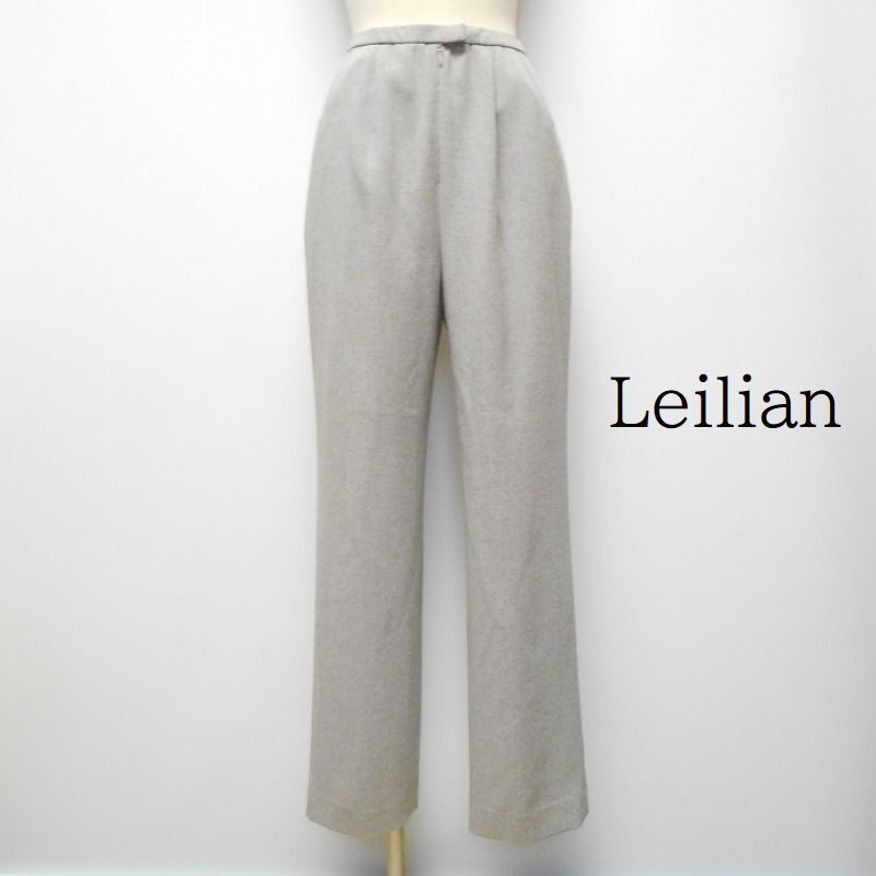 951185 Leilian レリアン グレー系 パンツ 9拍卖