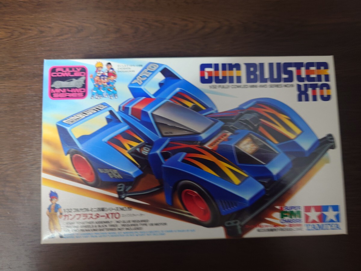 タミヤ フルカウルミニ四駆 ガンブラスターXTO 新品未使用 FMシャーシ拍卖