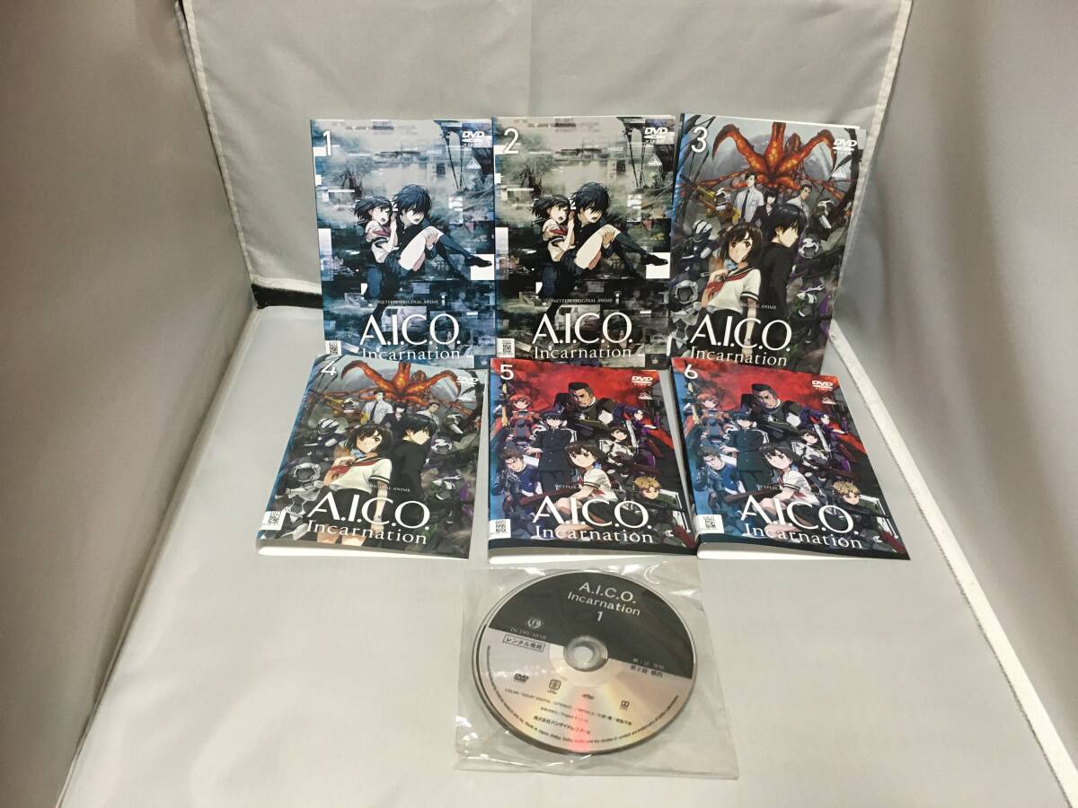 DVD A.I.C.O. Incarnation 全6巻セット レンタル拍卖