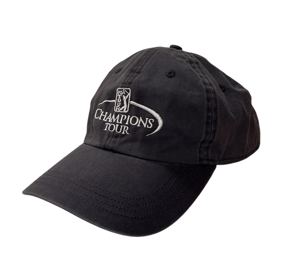 ★AHEAD PGA TOUR ゴルフ 6パネル キャップ 帽子 バックベルト SPECIAL EDITION 紺 ネイビー PGAツアー GOLF SHOT LINK拍卖
