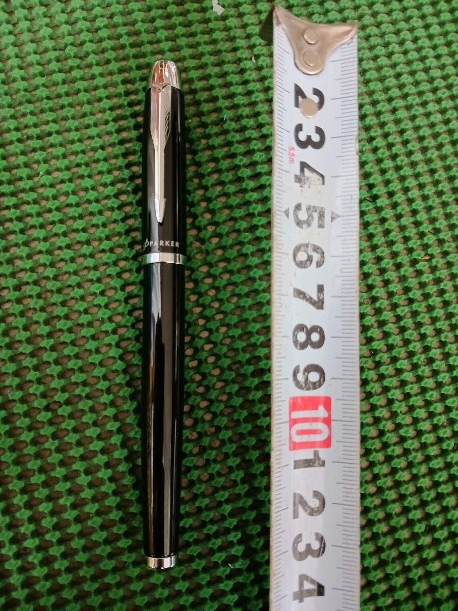 PARKER パーカー 万年筆 筆記用具 文房具 ステーショナリー ブラック×シルバー拍卖