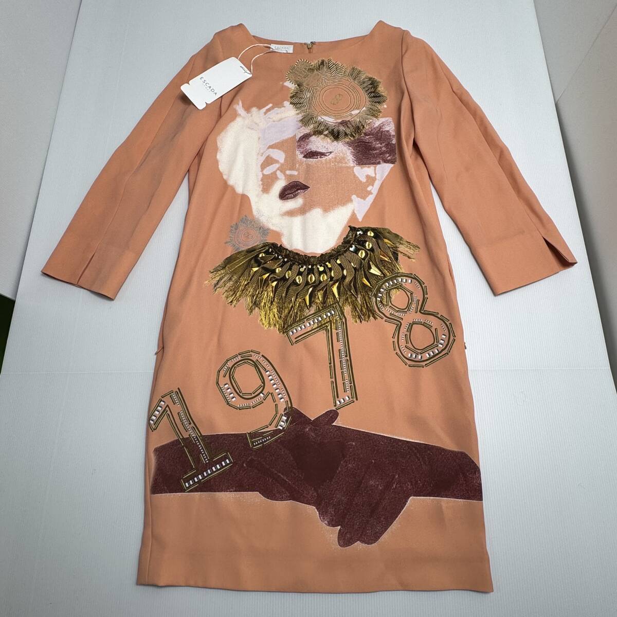 ESCADA SPORT エスカーダ ワンピース 2125-0527-⑤-① サイズ34拍卖