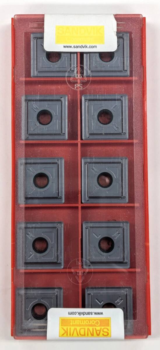 サンドビック SANDVIK 880-0906 W10H-P-LM 4044 チップ 10個入1箱拍卖