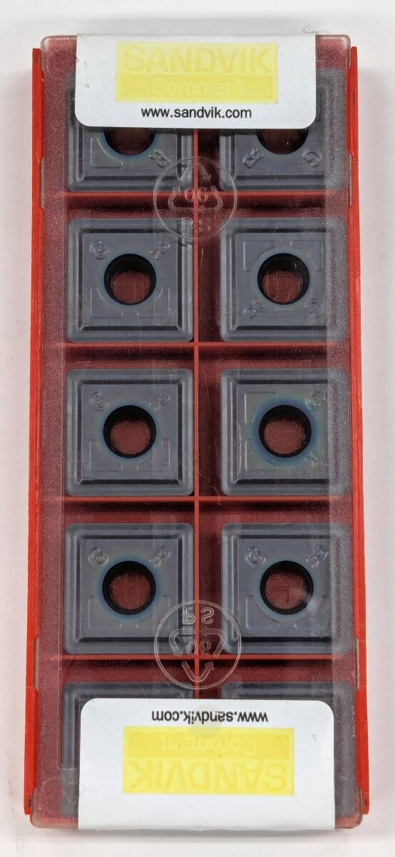 サンドビック SANDVIK 880-0805 W12H-P-GR 4044 チップ 10個入1箱拍卖