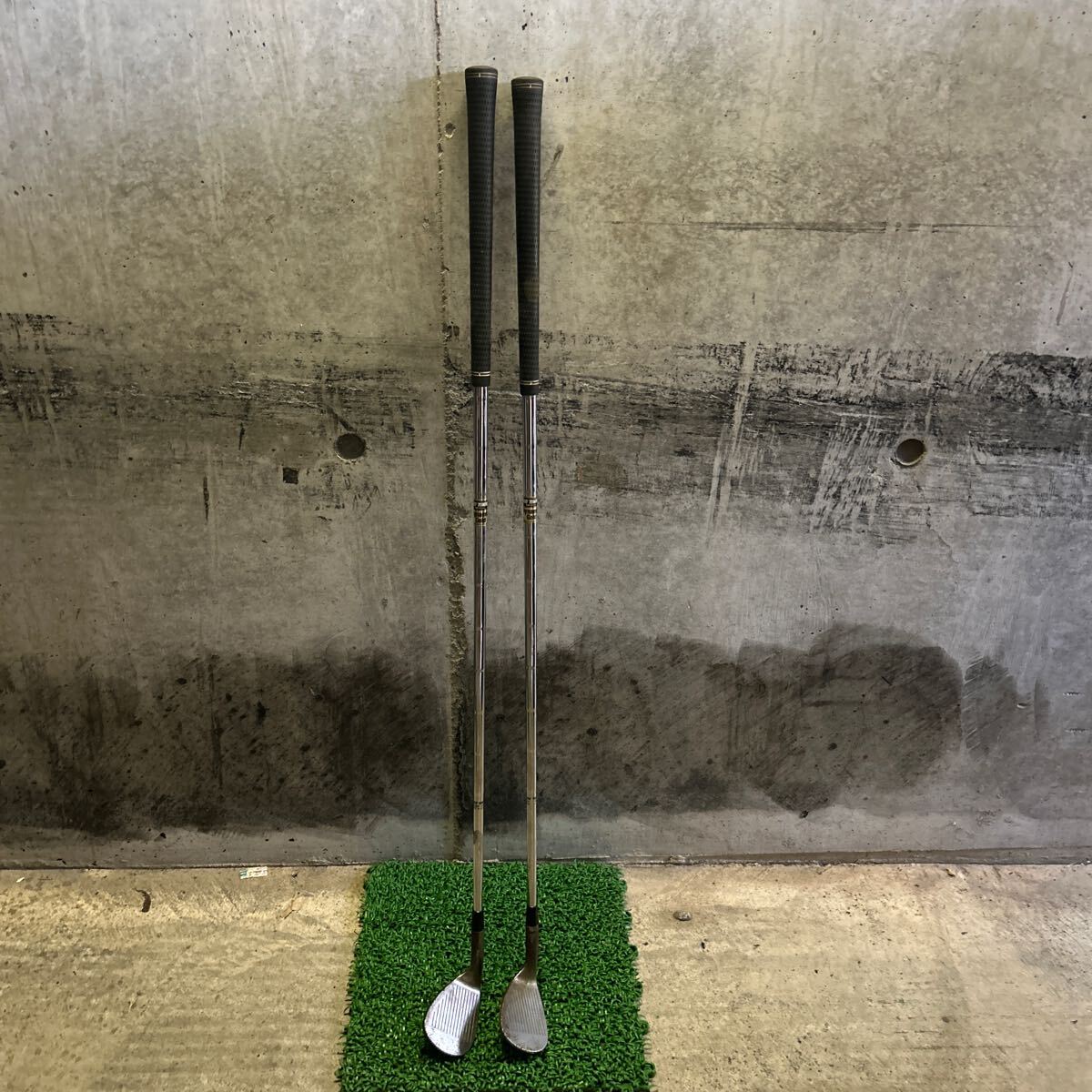 お探しの方。レア物。ミズノ 初期プロトタイプ ウェッジ MIZUNO PROTO TYPE WEDGE SW AW2本組 ミズノファンに。拍卖