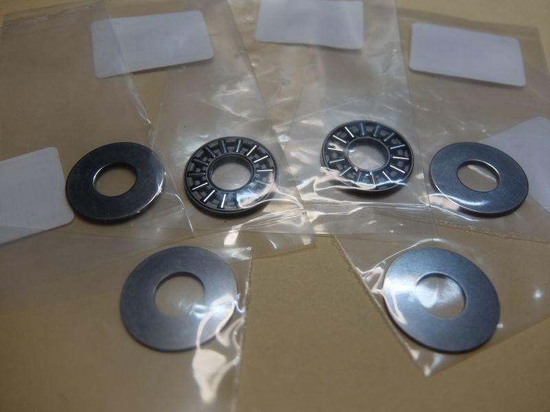 RZ250 RZ350 フロント フォーク スプリング スラストベアリング 2セット (4L3 4UO拍卖