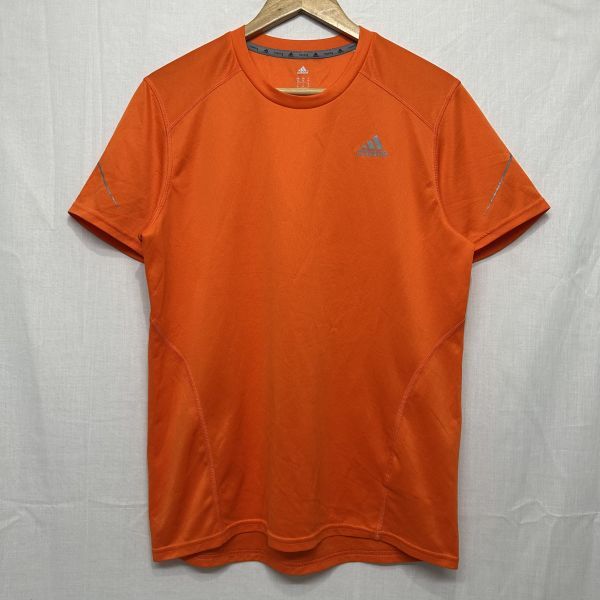 adidas アディダス ショート スリーブ 半袖 T シャツ トレーニング スポーツ ランニング ジョギング ウエア O オレンジ b21812拍卖