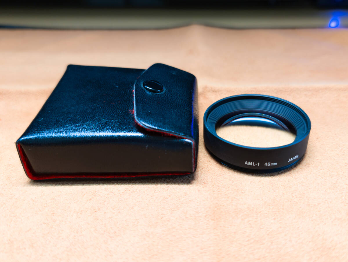 【激レア・超美品・新品同様】シグマ クローズアップレンズ AML-1 DPシリーズ用 専用ケース付き フォビオン使いの必携品近接レンズ拍卖