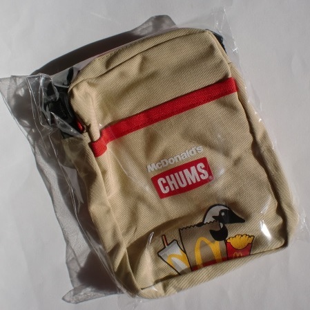 即決■マクドナルド CHUMS ミニショルダーバッグ 2023年 マック マクド 福袋 チャムス サコッシュ バッグ拍卖
