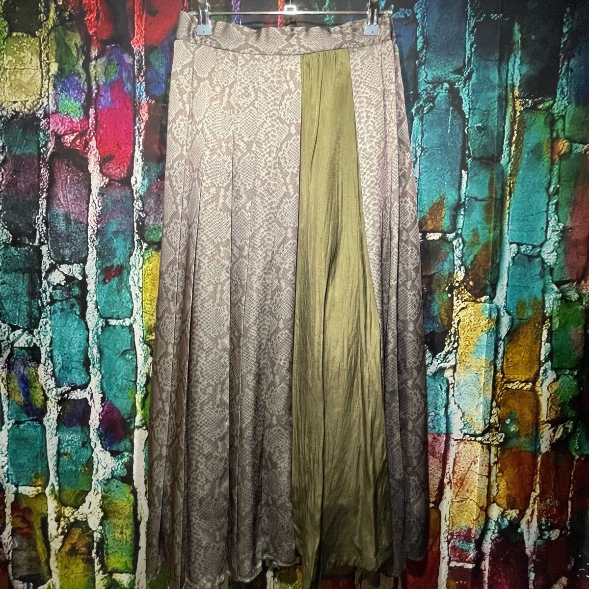 ROSE BUD ローズバッド ナイロンロングスカート size F拍卖