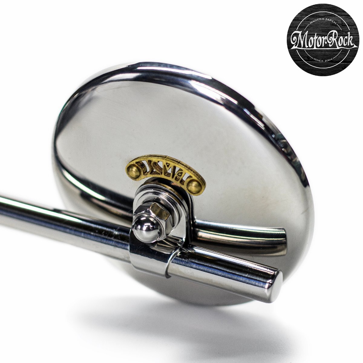 MOTOR ROCK JCMAミラー φ80 ポリッシュ 1. Brass (MR-HC059P)拍卖