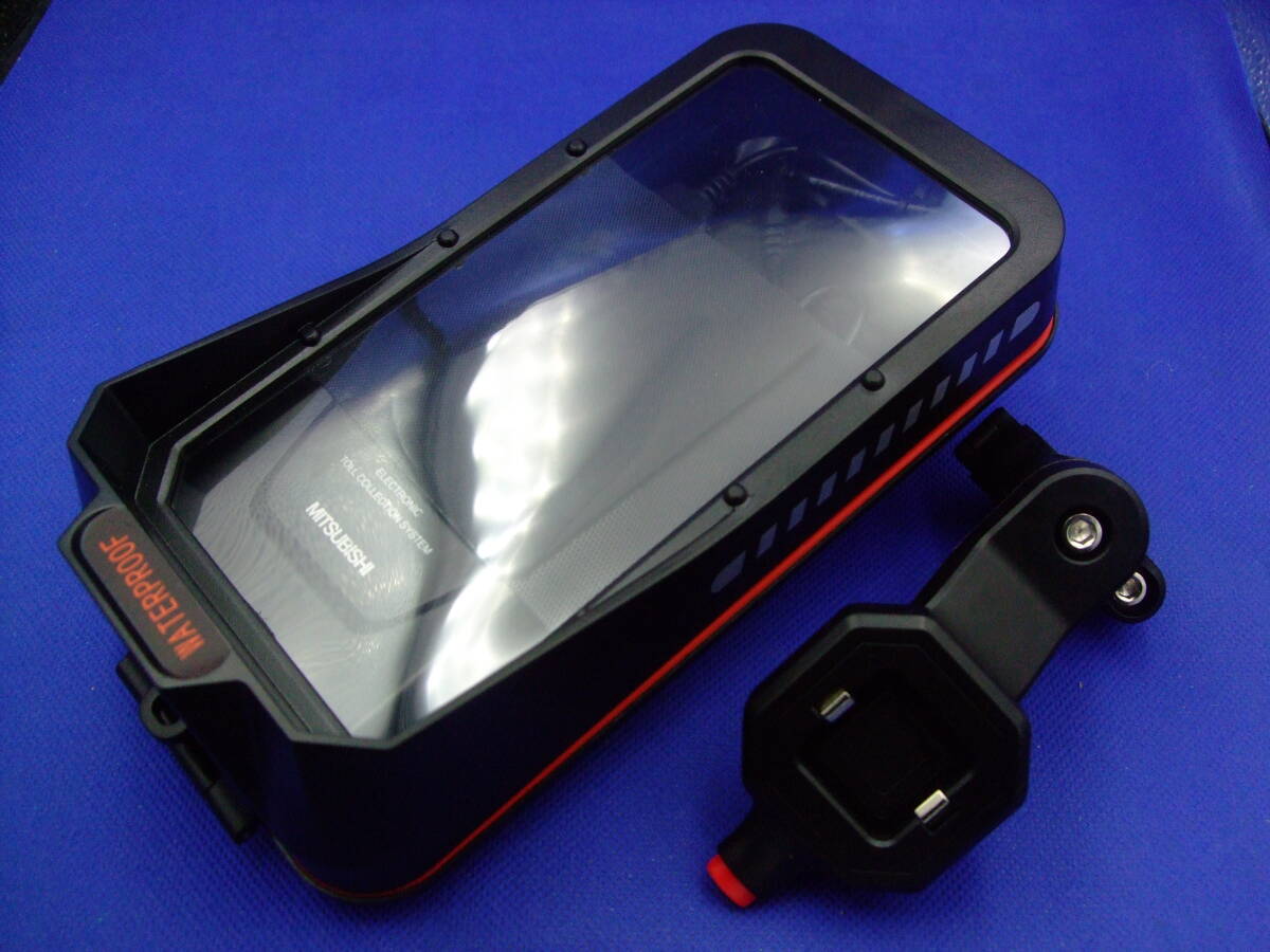 バイクにも ハード防水ケース USBスイッチ付配線 ETC 軽登録(車バイク仕様ゲート軽二表示)モバイルバッテリー付き 拍卖