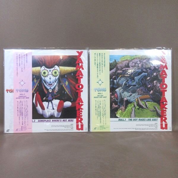 VA404●「ヤマトタケル ROLL.1+2」LD(レーザーディスク)計2点セット拍卖