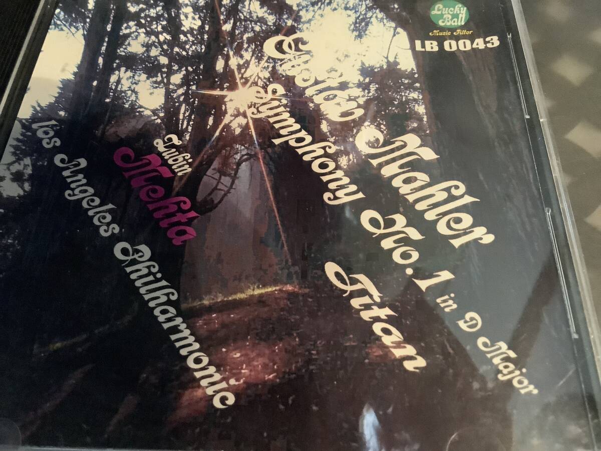 ☆メータ  ロスフィル  マーラー  交響曲第1 巨人拍卖