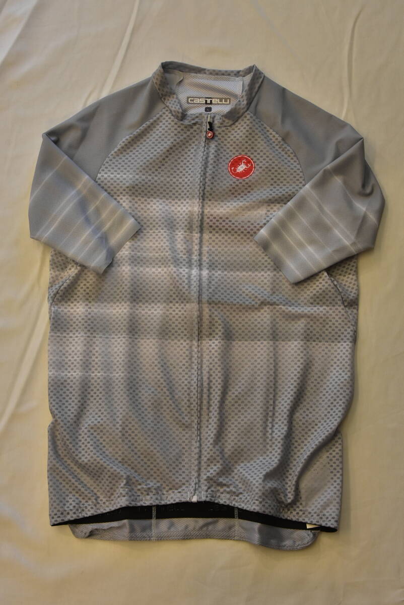 未使用品 Castelli カステリ サマージャージ サイズ L グレー拍卖
