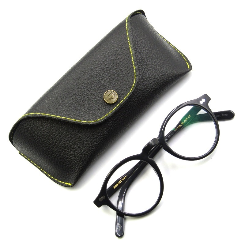 MOSCOT モスコット メガネフレーム MILTZEN 46 中国製 ミルゼン ミルツェン ボストン BK 65007990拍卖