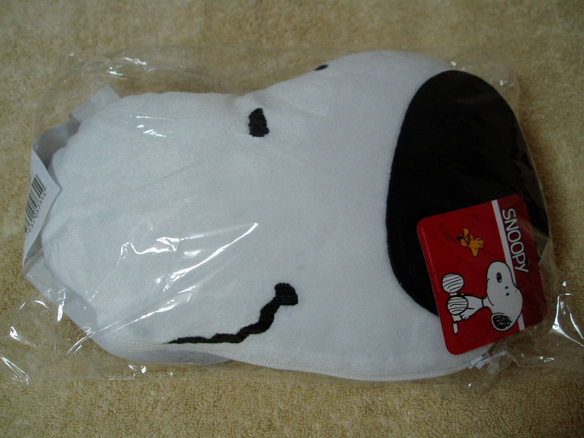 未使用【スヌーピー】ひんやりミニクッション 25㎝×15.5㎝×8.5㎝拍卖