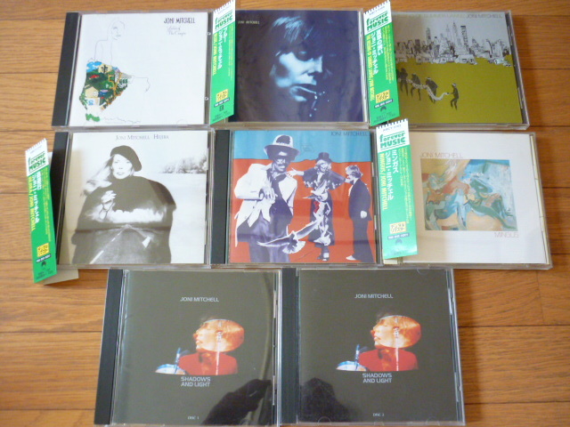 ジョニ・ミッチェル 国内盤7タイトル JONI MITCHELL拍卖