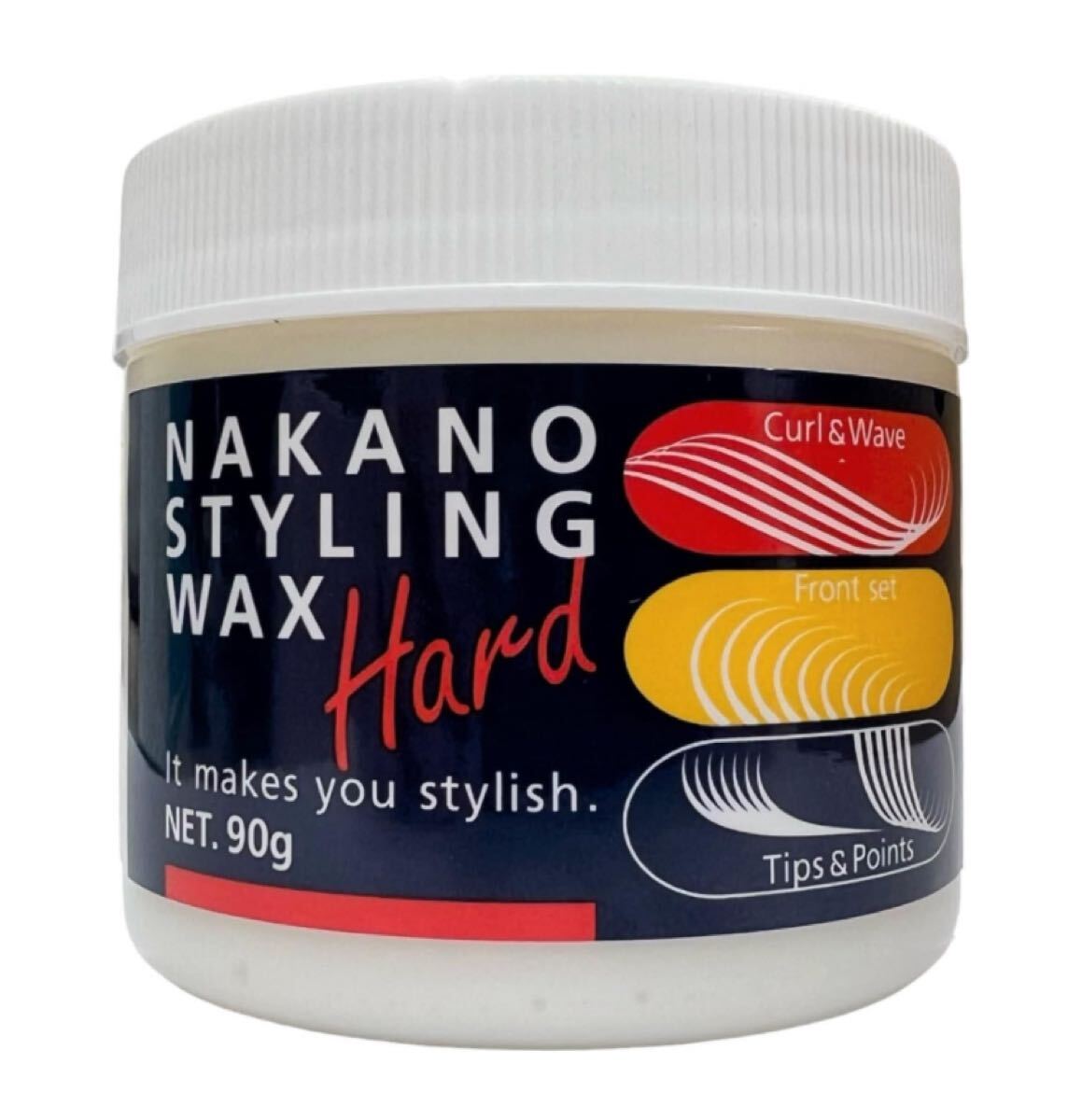 NAKANO ナカノ スタイリングワックス ハード 90g クリーム クリア 90グラム (x 1)拍卖