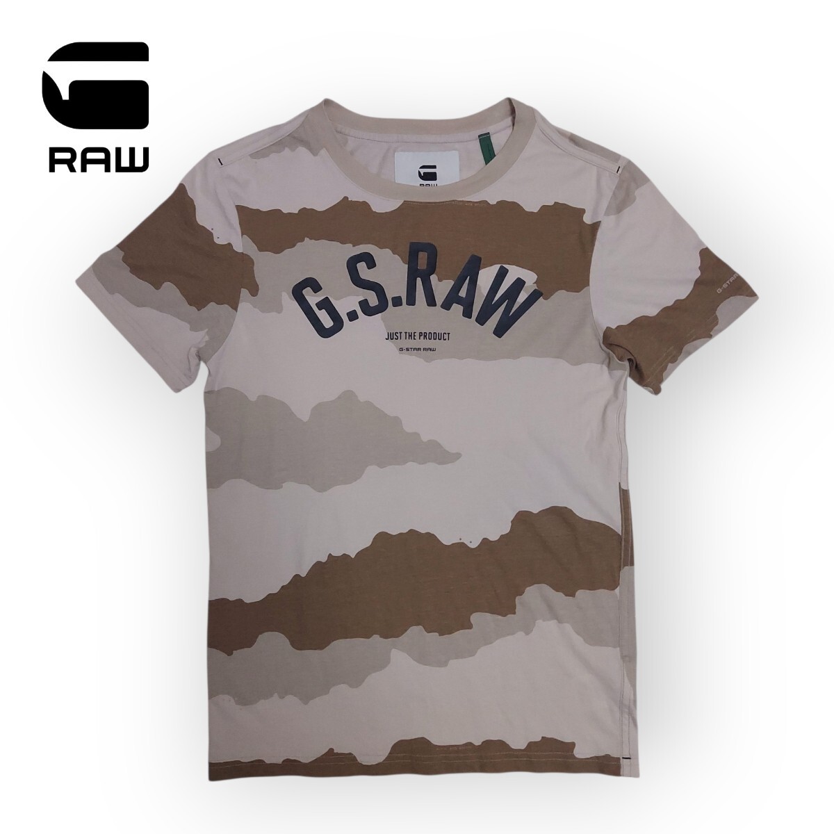 【正規品】G-STAR RAW ジースターロウ Graphic 13 Tシャツ/ XS バングラデシュ製拍卖