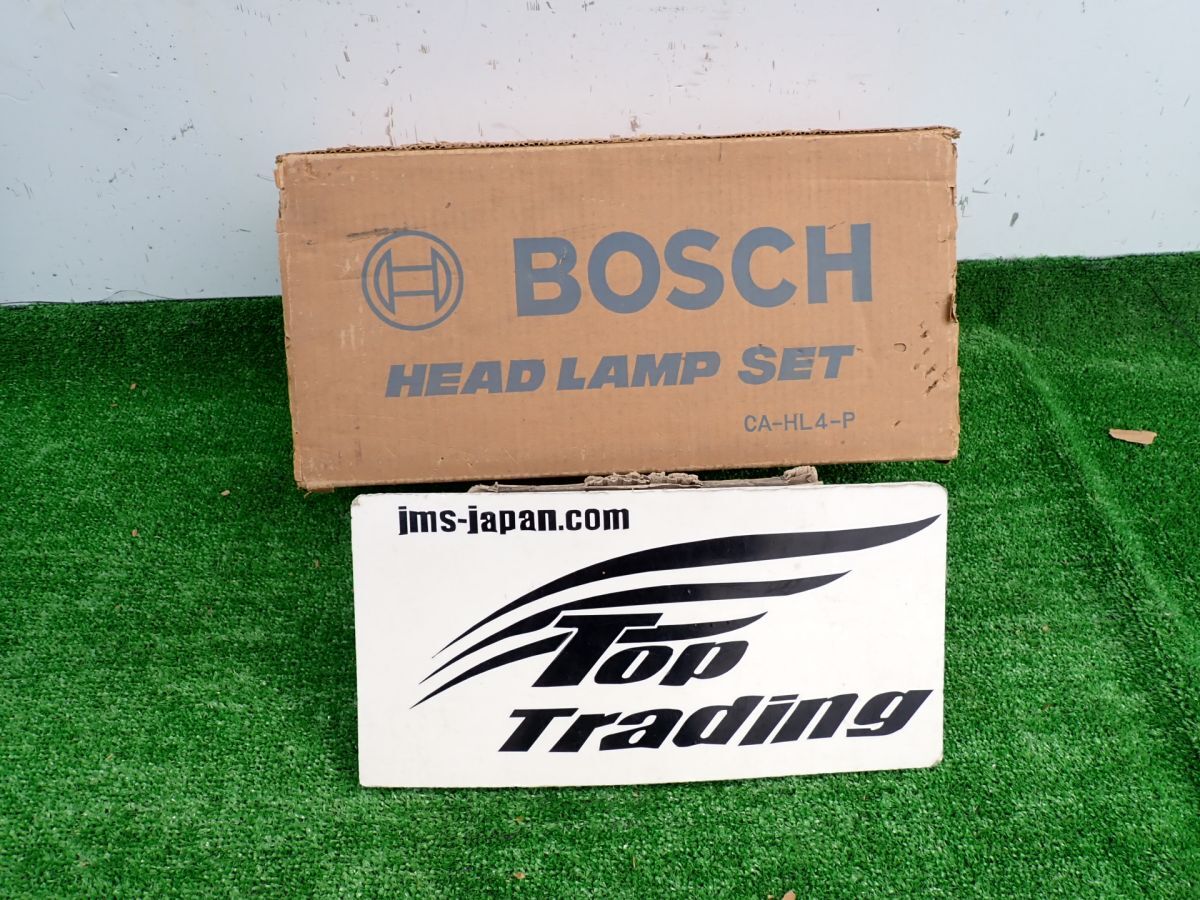 L5660nj ボッシュ BOSCH 純正 ヘッドライト ロービーム 2個 丸灯 旧車 ハロゲン H4 BHL-L-P拍卖