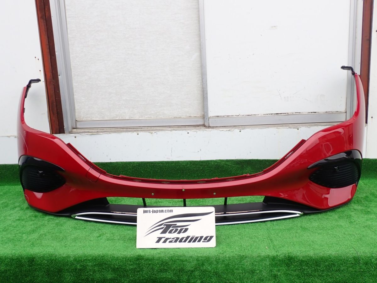 L5718vc ベンツ純正 EQE 350プラス V295 フロントバンパー スポイラーグリル付 (A2958853000) パタゴニアレッド/993拍卖
