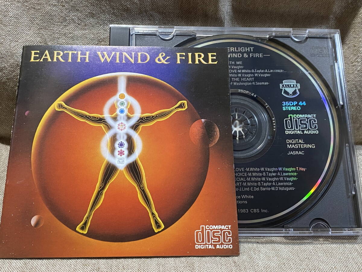 EARTH, WIND & FIRE - POWERLIGHT 35DP44 CSR刻印 国内初版 日本盤 美品 廃盤 レア盤拍卖